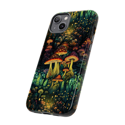 Neon Hallucinations: An Illuminated Autumn Spectacle - Tough Phone Case