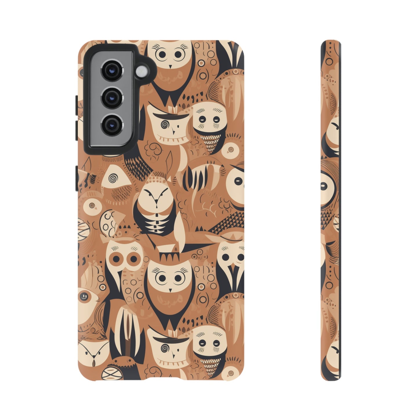 Abstract Owl - Phone Case