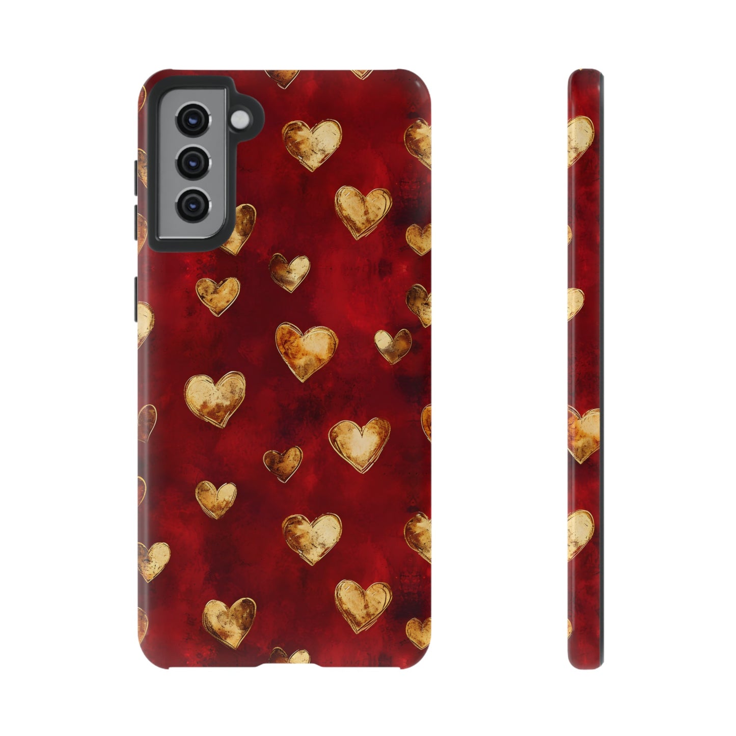 Midas Touch: Gilded Hearts - Phone Case