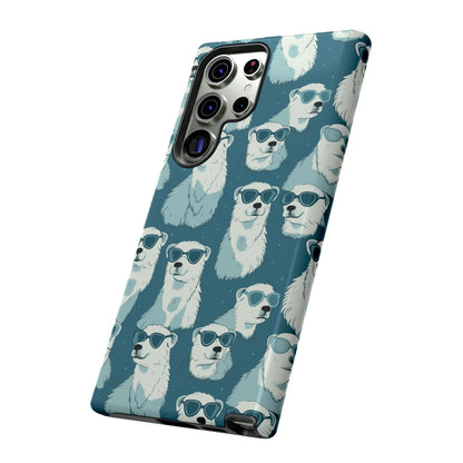 Chillin' Polar Bears Tough Phone Case