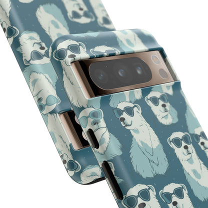 Chillin' Polar Bears Tough Phone Case