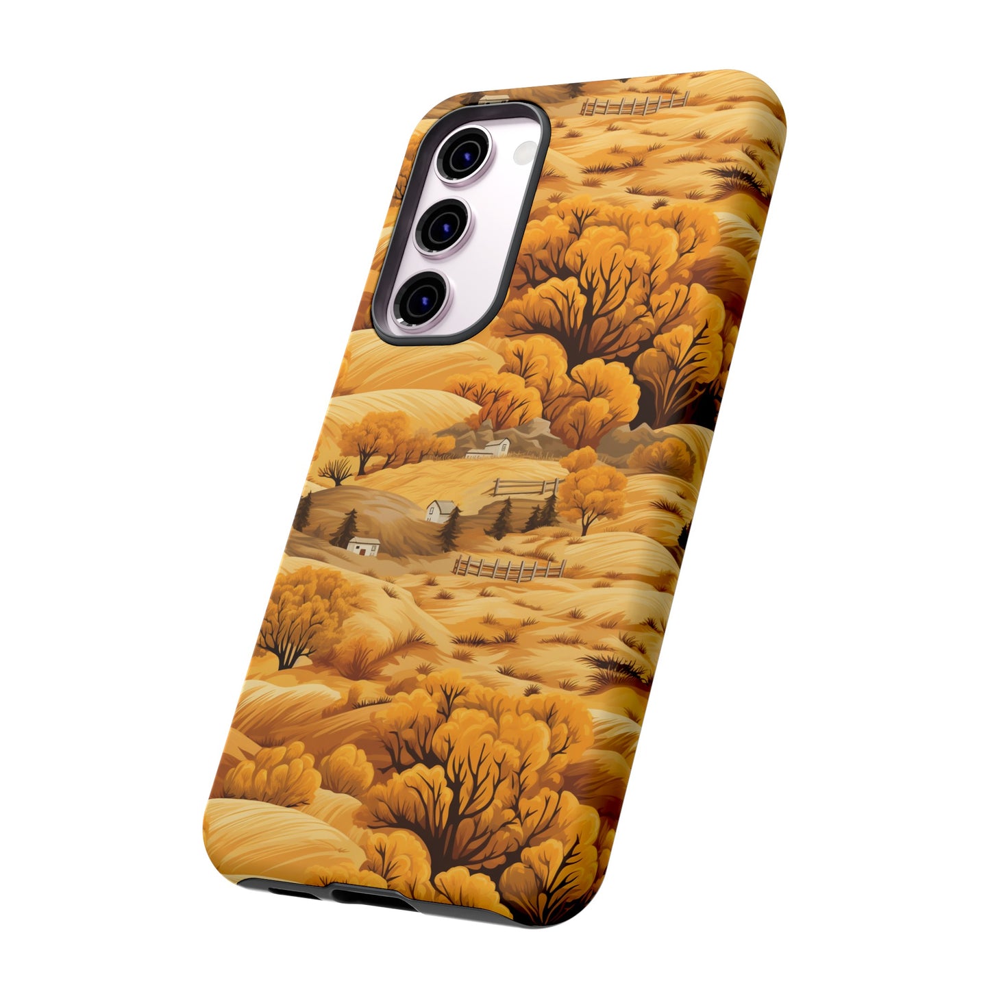 Rural Rhapsody: Early Autumn Farm Tales - Tough Phone Case