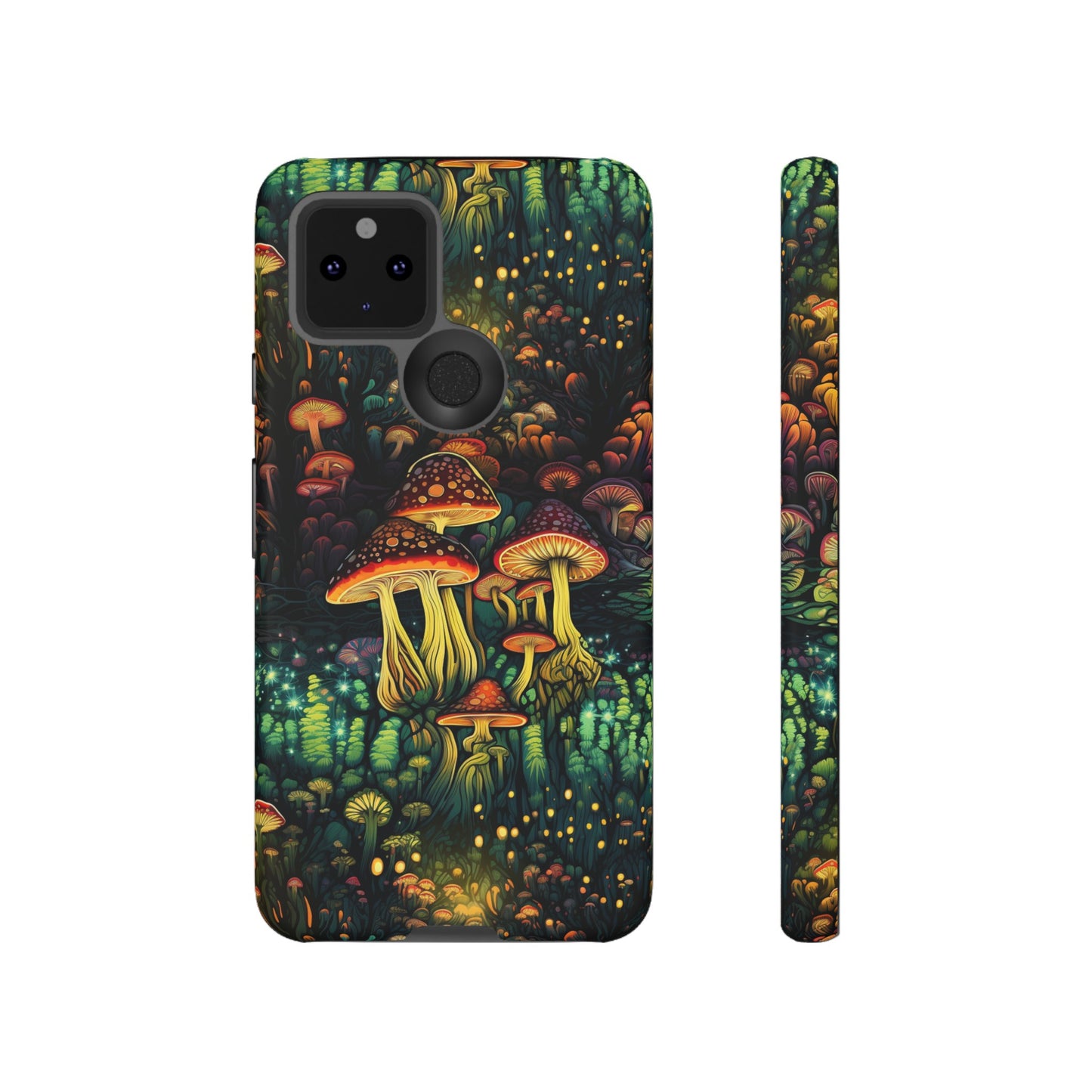 Neon Hallucinations: An Illuminated Autumn Spectacle - Tough Phone Case