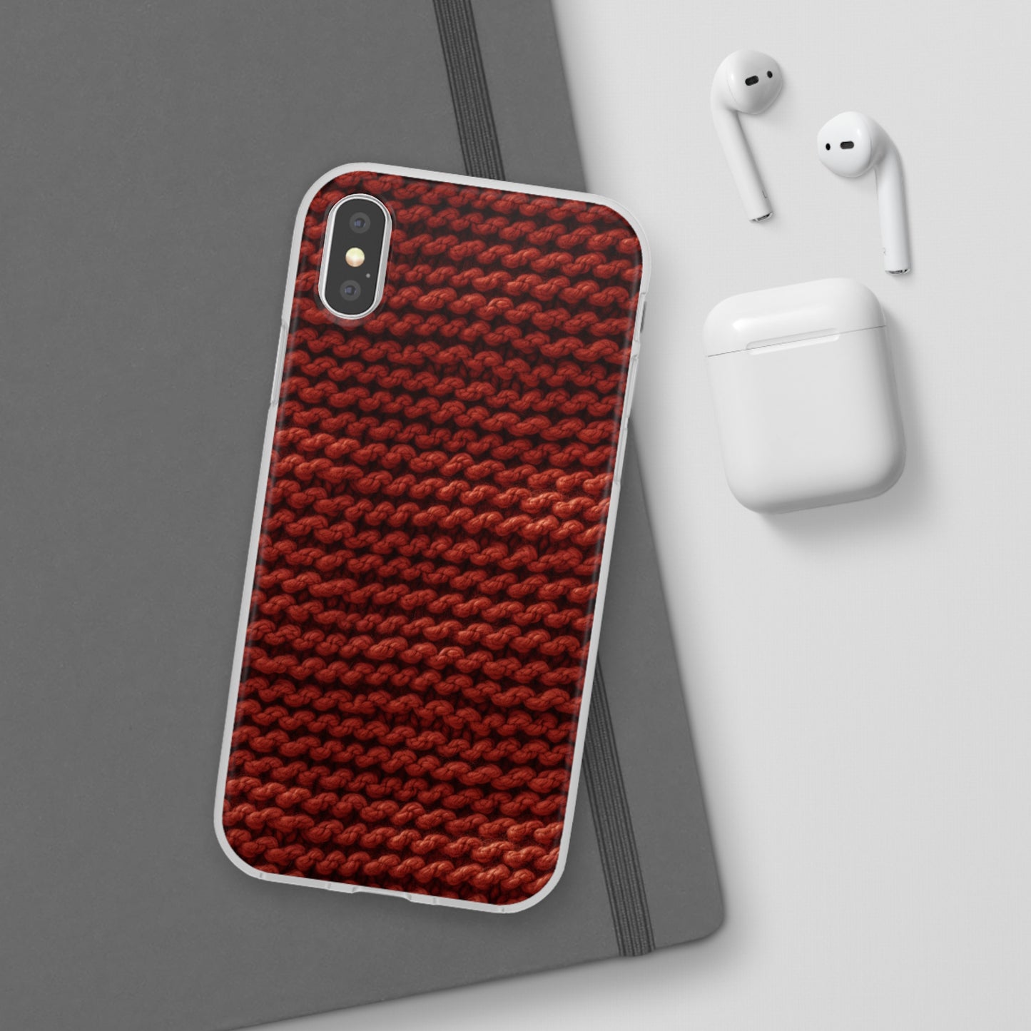 Autumn Yarn Chronicles - Warmth and Tradition in a Flexible Phone Case