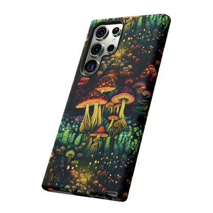 Neon Hallucinations: An Illuminated Autumn Spectacle - Tough Phone Case