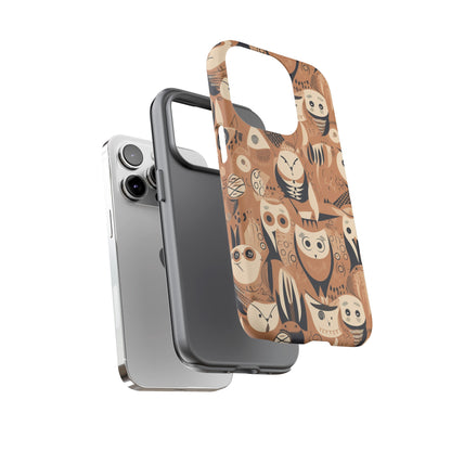 Abstract Owl - Phone Case