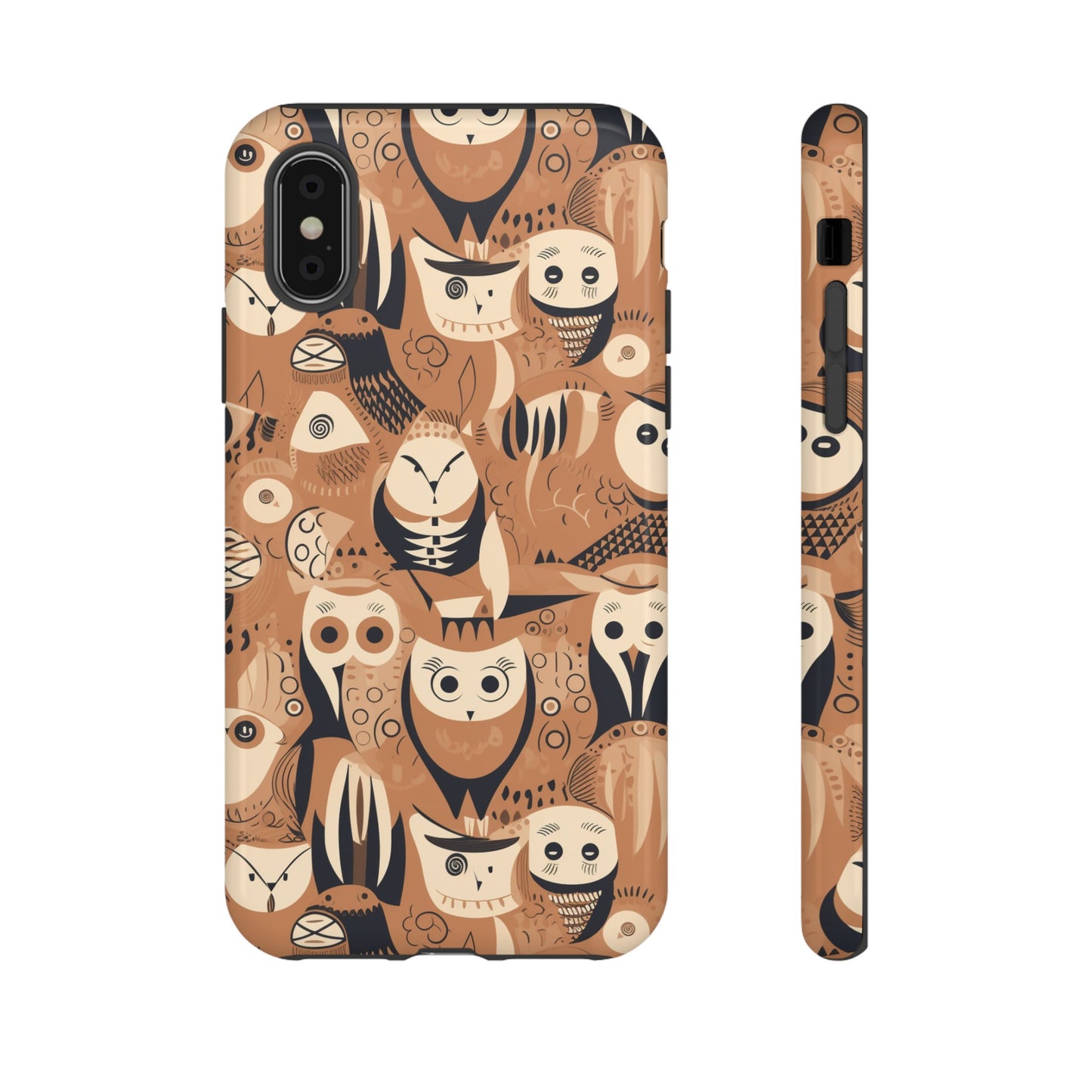 Abstract Owl - Phone Case