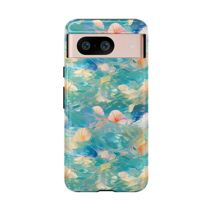 Watercolour Seashell Wonders - Protective Tough Phone Case