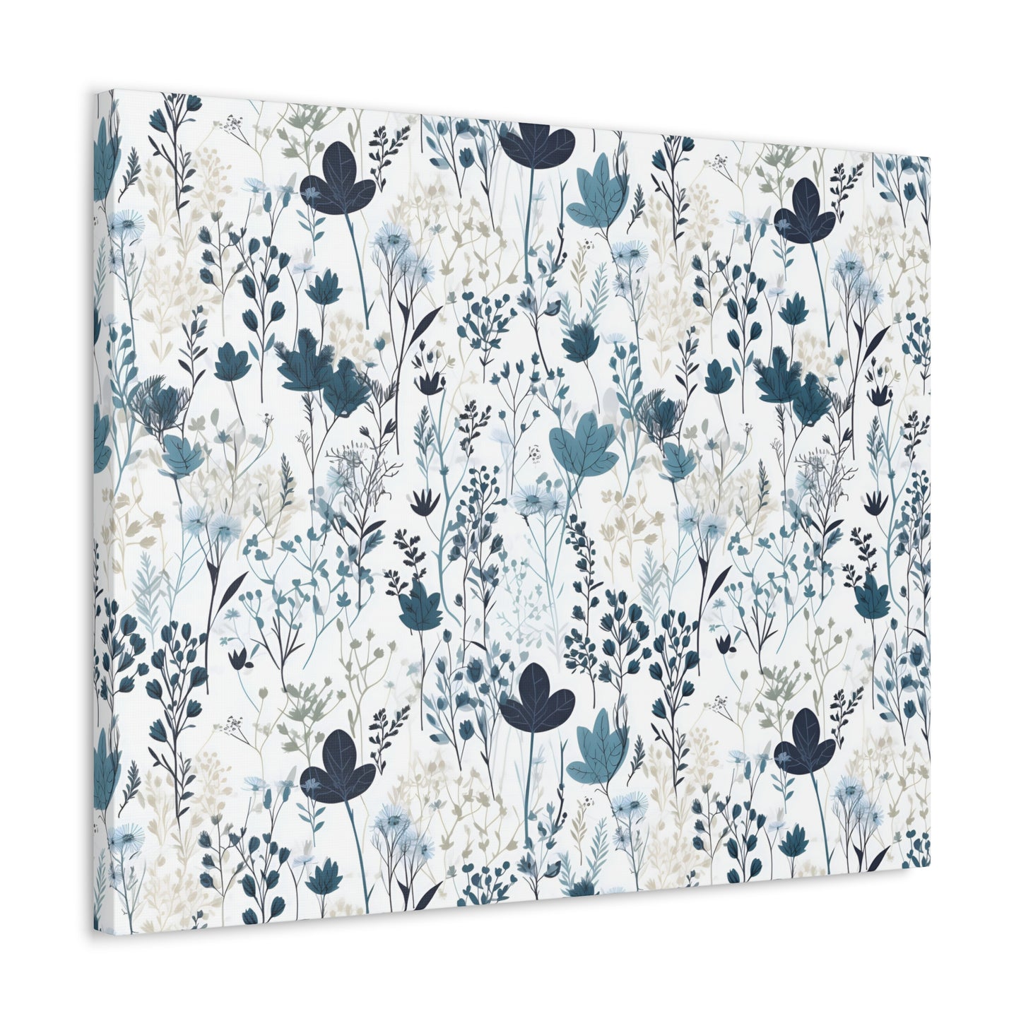 Blue Wildflower - Canvas Prints