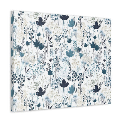 Blue Wildflower - Canvas Prints