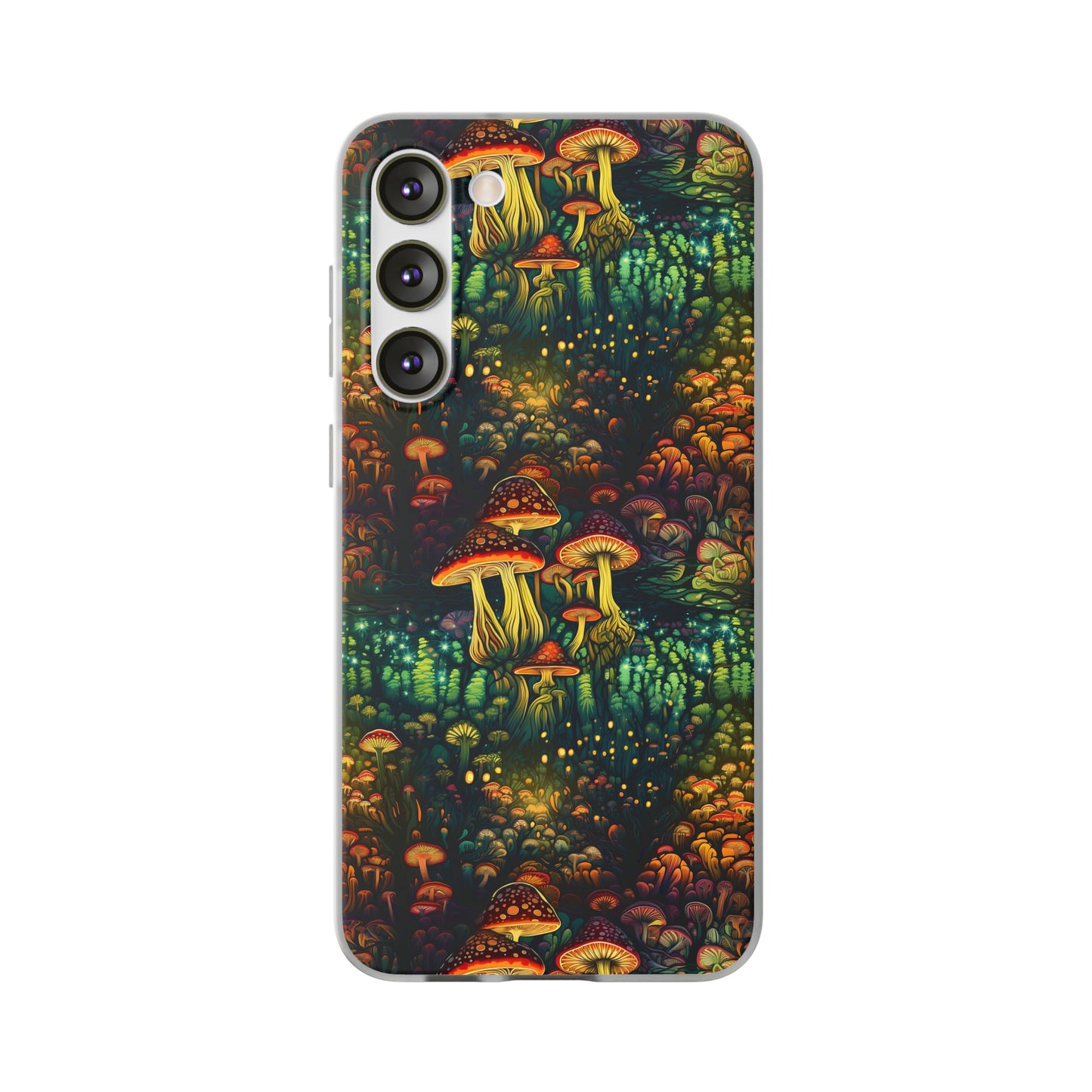 Neon Hallucinations: An Illumulated Autumn Spectacle - Flexible Phone Case