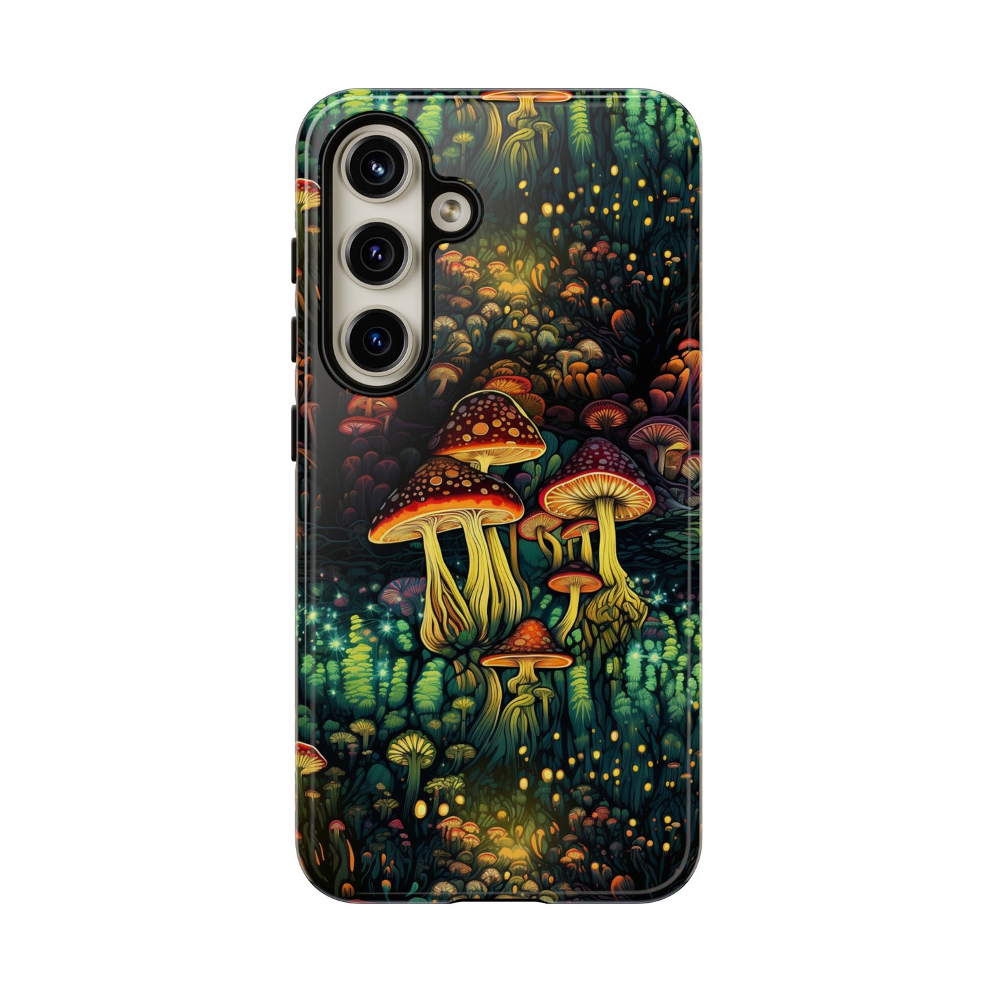 Neon Hallucinations: An Illuminated Autumn Spectacle - Tough Phone Case