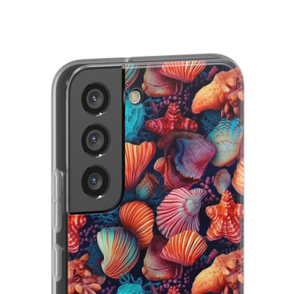 Vibrant Shallow Seascape - Flexible Phone Case Phone Case Pattern Symphony   