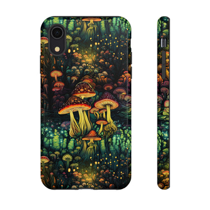 Neon Hallucinations: An Illuminated Autumn Spectacle - Tough Phone Case