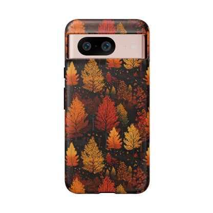 Bronzed Forest: A Chromatic Landscape - Tough Phone Case