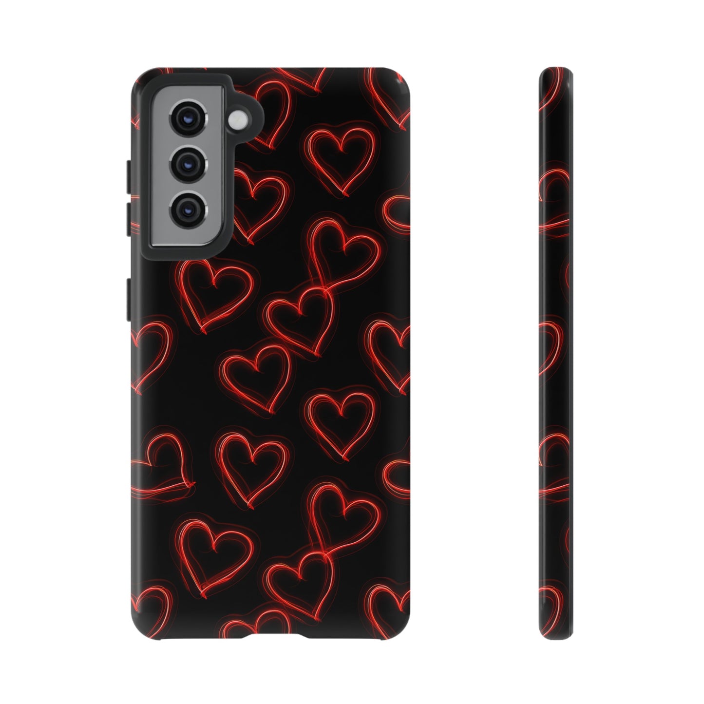 Neon Heartbeat - Phone Case