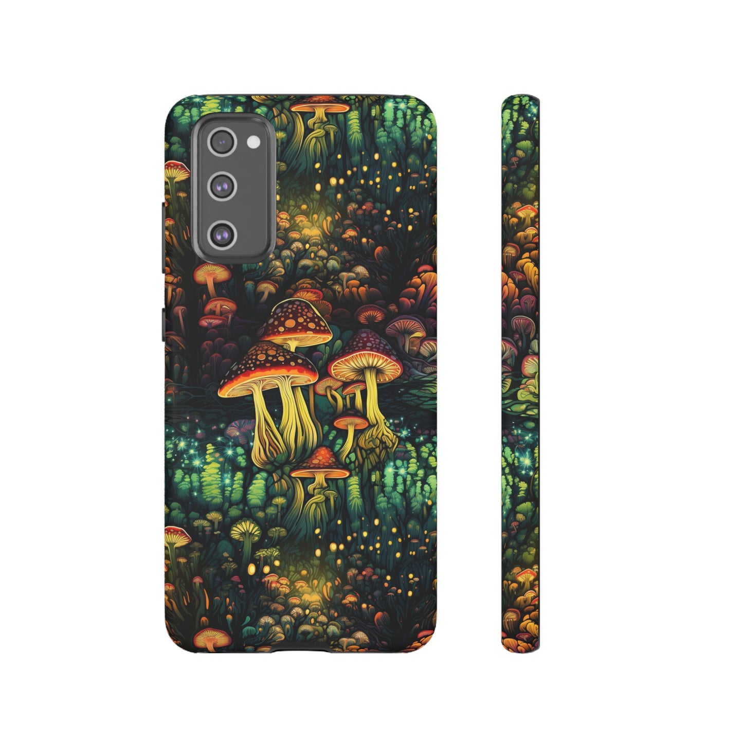 Neon Hallucinations: An Illuminated Autumn Spectacle - Tough Phone Case