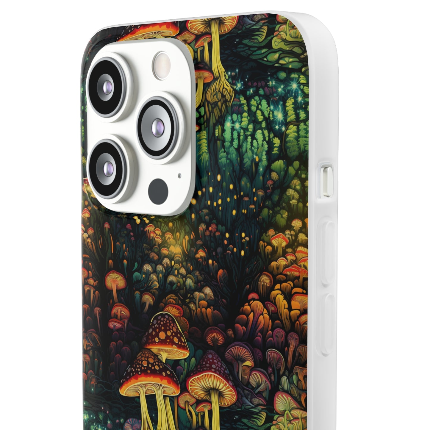 Neon Hallucinations: An Illumulated Autumn Spectacle - Flexible Phone Case