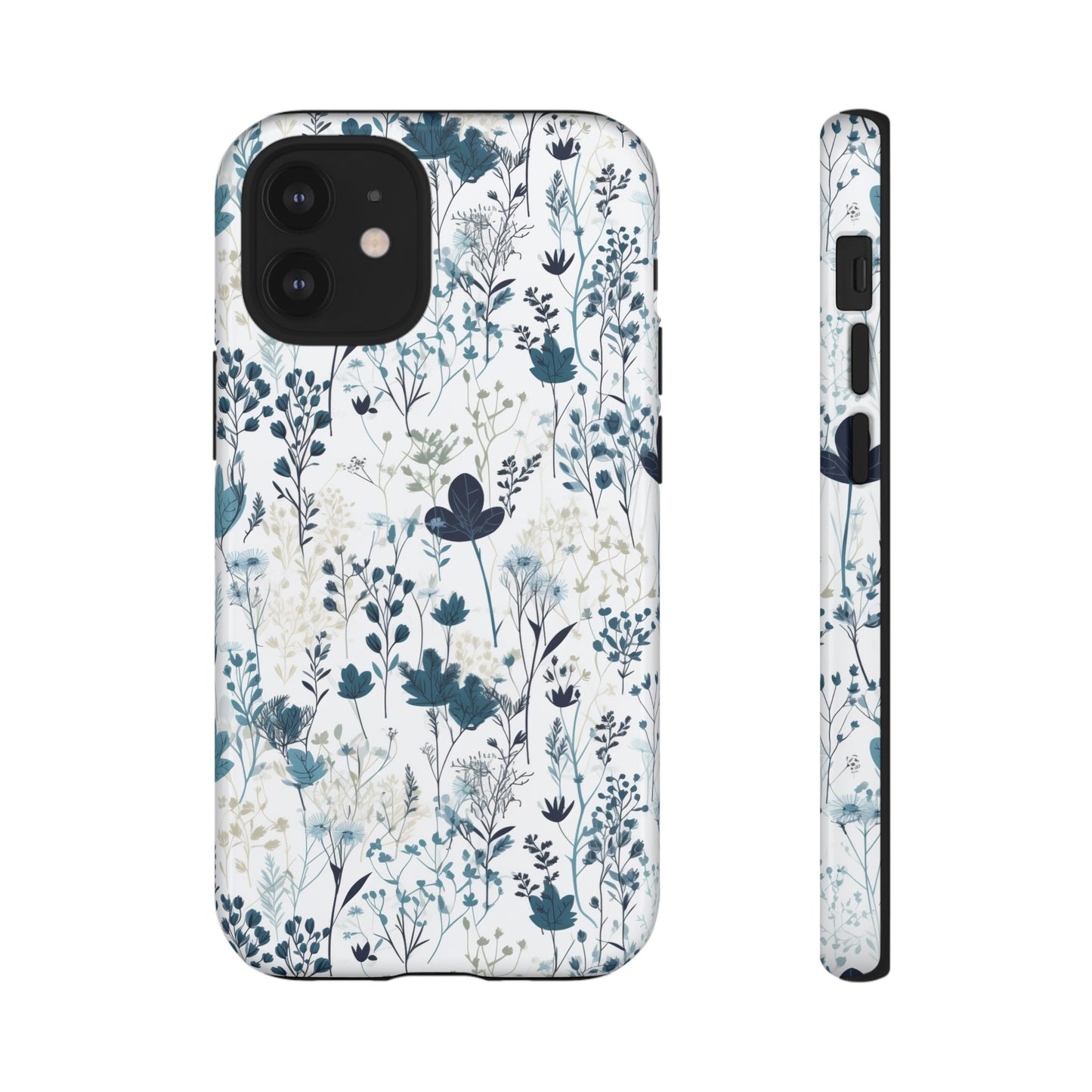 Serene Blue Wildflower - Phone Case