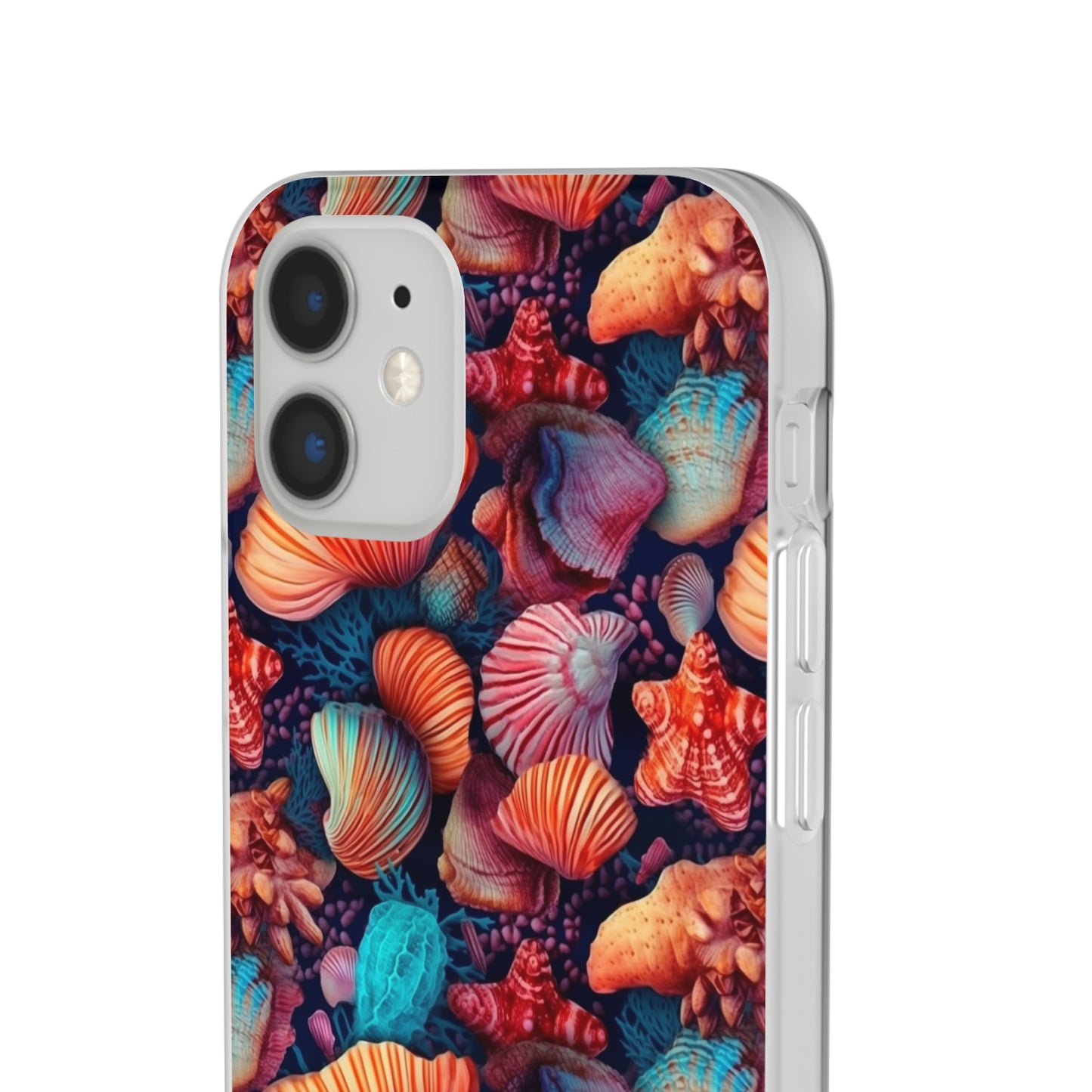 Vibrant Shallow Seascape - Flexible Phone Case Phone Case Pattern Symphony   