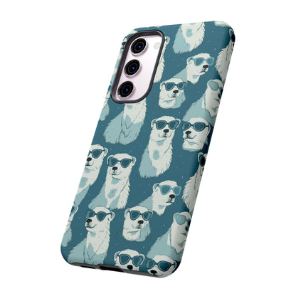 Chillin' Polar Bears Tough Phone Case