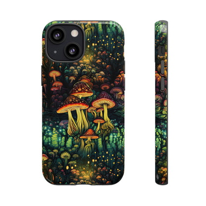 Neon Hallucinations: An Illuminated Autumn Spectacle - Tough Phone Case