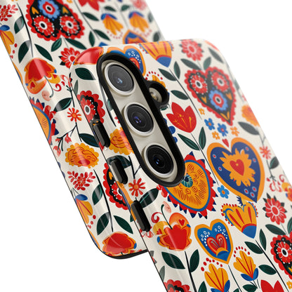 Whimsical Hearts - Phone Case