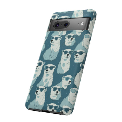 Chillin' Polar Bears Tough Phone Case