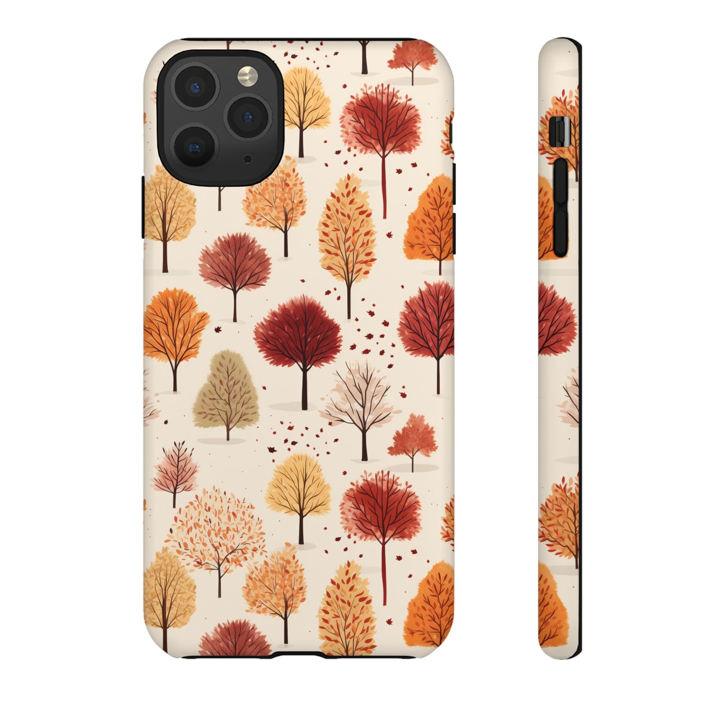 Gradient Grove: Autumn's Diverse Palette - Tough Phone Case