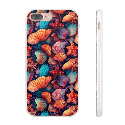 Vibrant Shallow Seascape - Flexible Phone Case Phone Case Pattern Symphony   