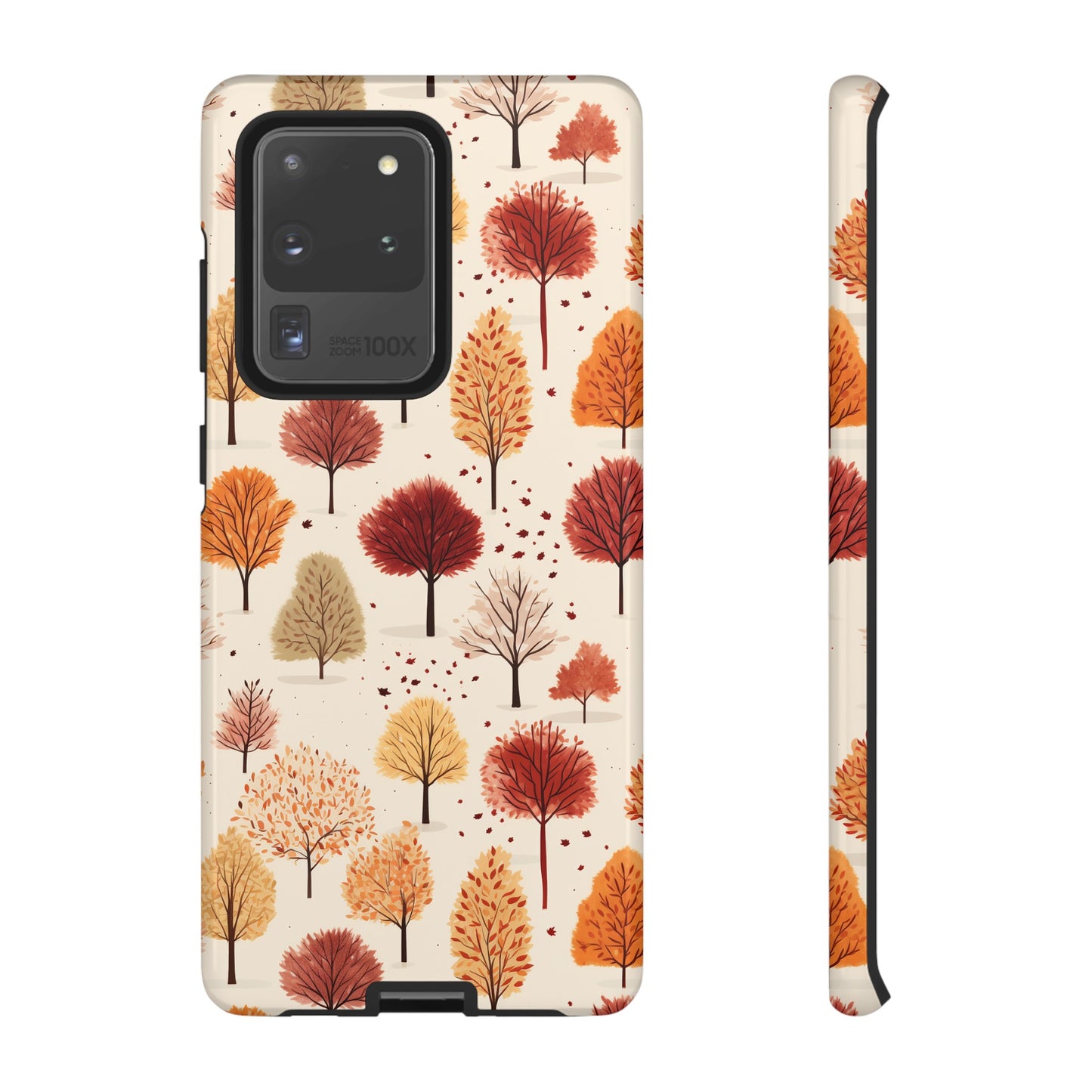 Gradient Grove: Autumn's Diverse Palette - Tough Phone Case