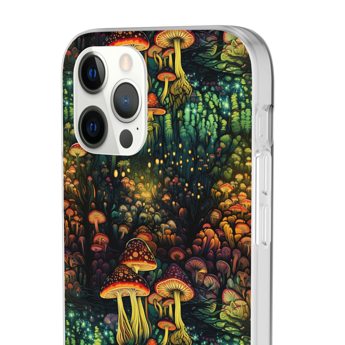 Neon Hallucinations: An Illumulated Autumn Spectacle - Flexible Phone Case