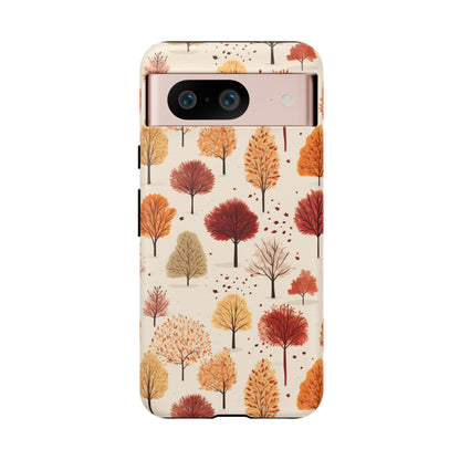 Gradient Grove: Autumn's Diverse Palette - Tough Phone Case