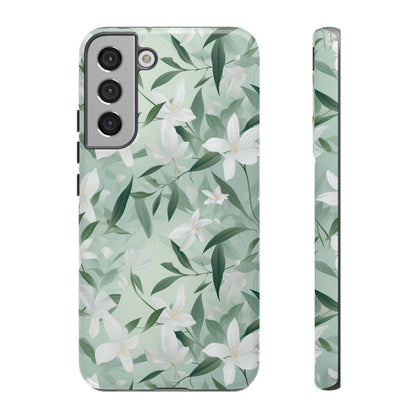 Elegant Snowdrop Blossom - Tough Phone Case