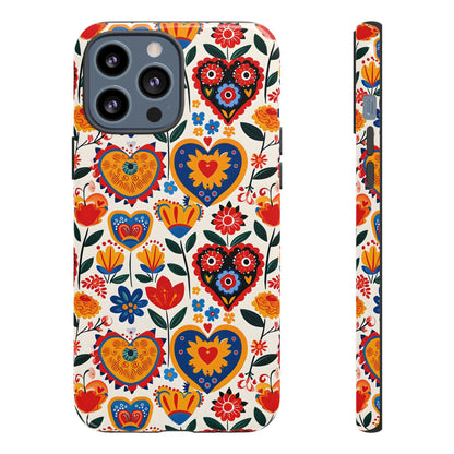 Whimsical Hearts - Phone Case