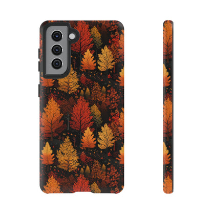 Bronzed Forest: A Chromatic Landscape - Tough Phone Case