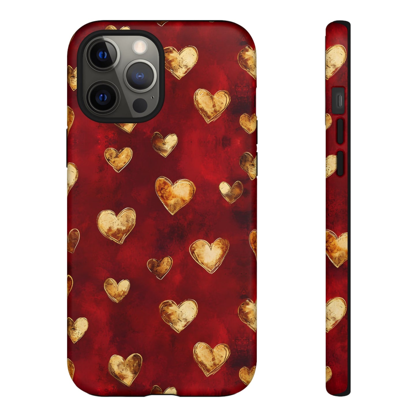 Midas Touch: Gilded Hearts - Phone Case