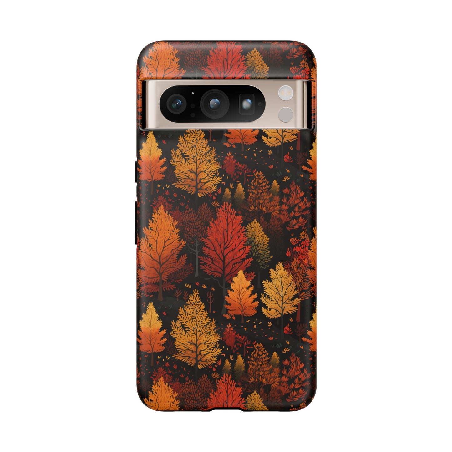 Bronzed Forest: A Chromatic Landscape - Tough Phone Case