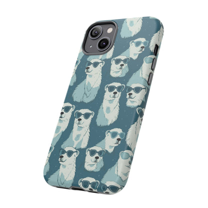 Chillin' Polar Bears Tough Phone Case