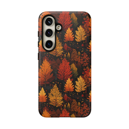 Bronzed Forest: A Chromatic Landscape - Tough Phone Case