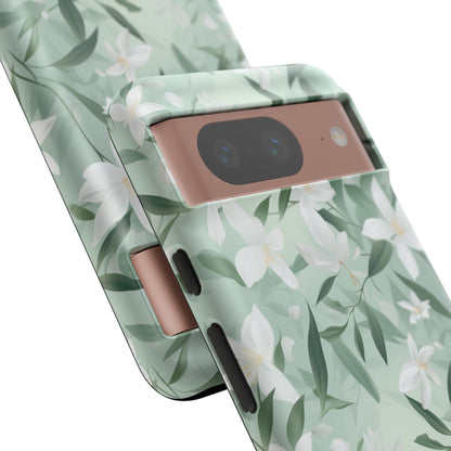 Elegant Snowdrop Blossom - Tough Phone Case