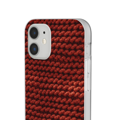 Autumn Yarn Chronicles - Warmth and Tradition in a Flexible Phone Case