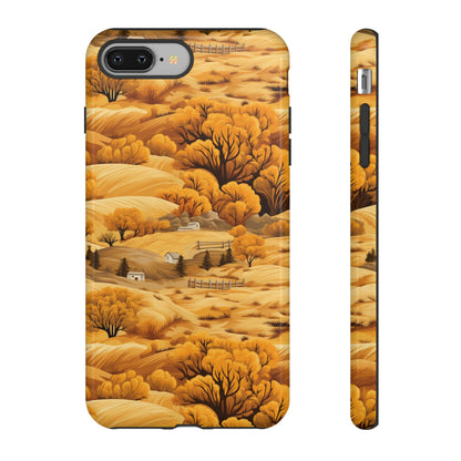 Rural Rhapsody: Early Autumn Farm Tales - Tough Phone Case