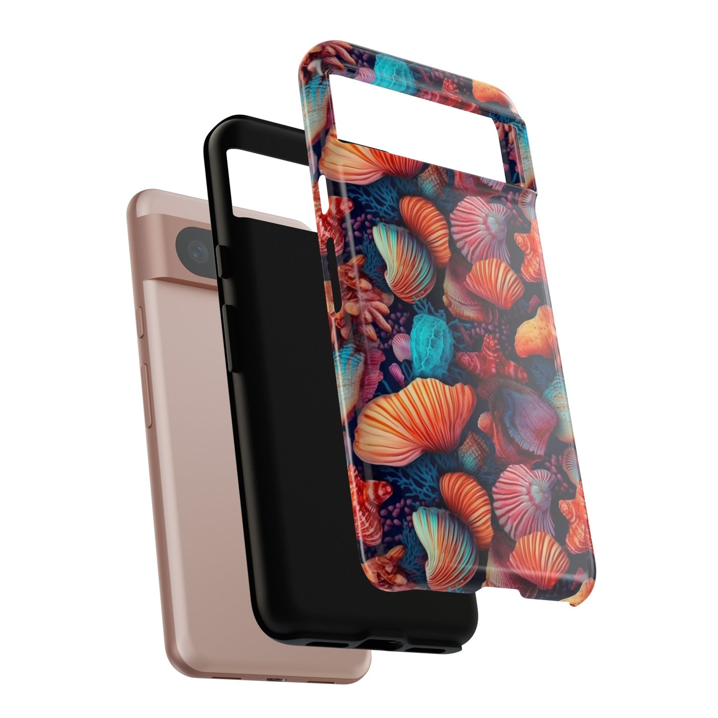 Vibrant Shallow Seascape Tough Phone Case