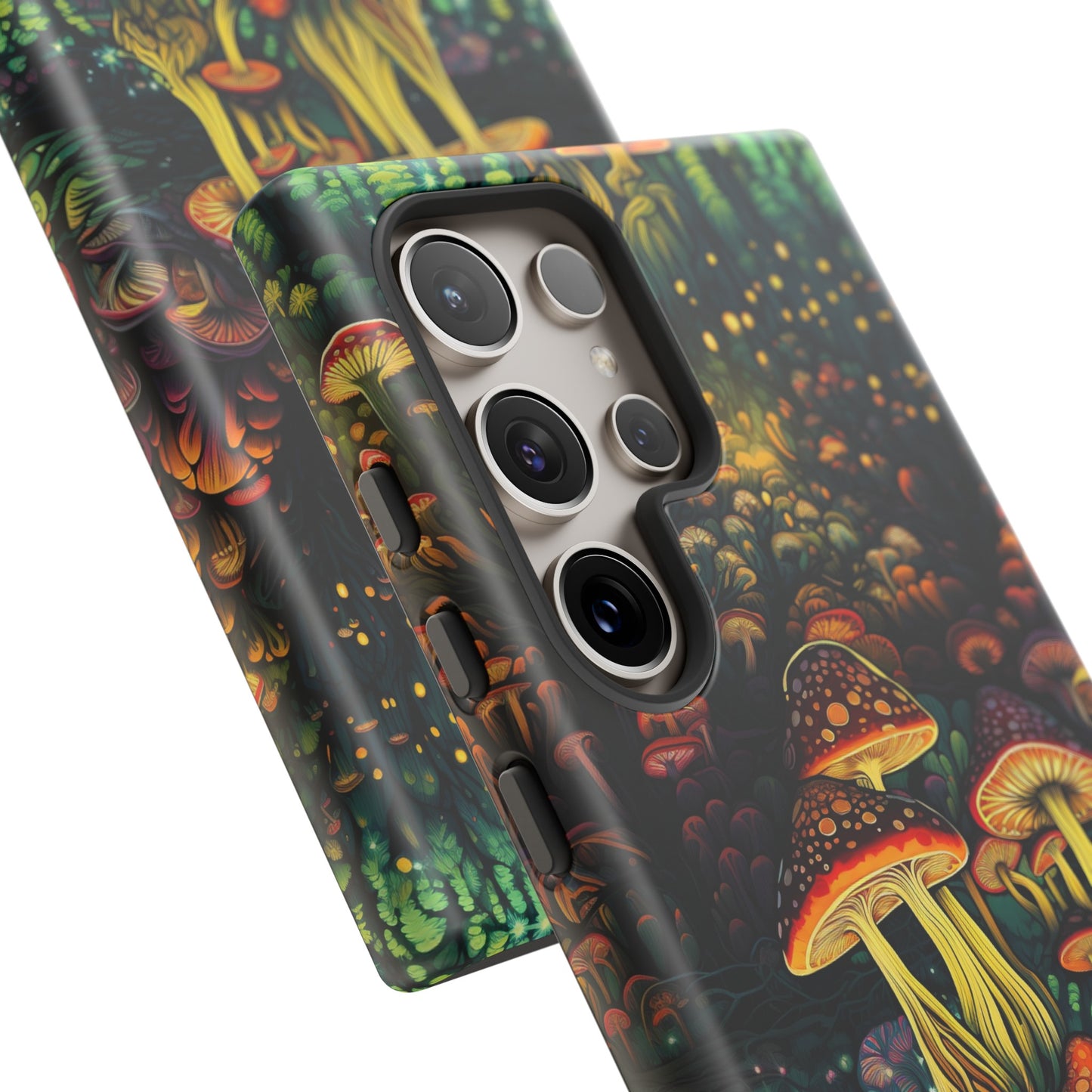 Neon Hallucinations: An Illuminated Autumn Spectacle - Tough Phone Case