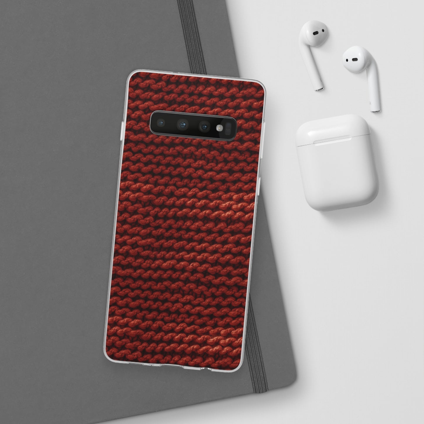 Autumn Yarn Chronicles - Warmth and Tradition in a Flexible Phone Case