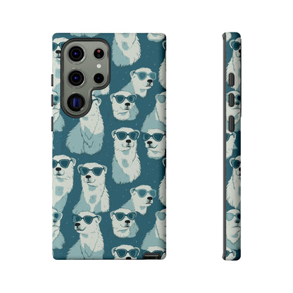 Chillin' Polar Bears Tough Phone Case