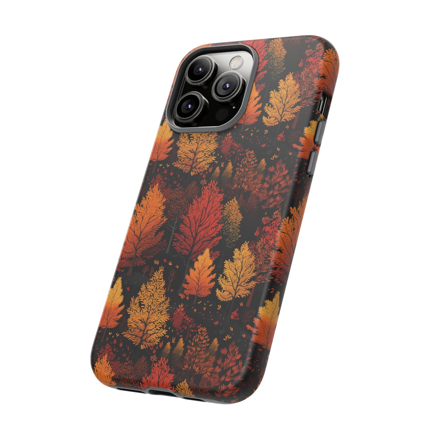 Bronzed Forest: A Chromatic Landscape - Tough Phone Case