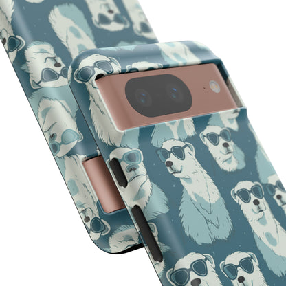 Chillin' Polar Bears Tough Phone Case