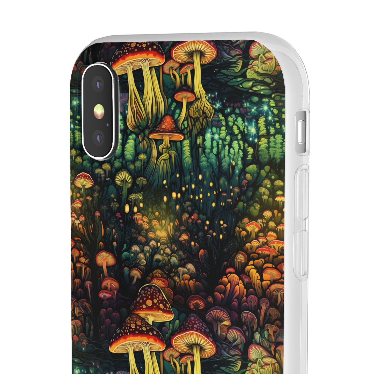 Neon Hallucinations: An Illumulated Autumn Spectacle - Flexible Phone Case